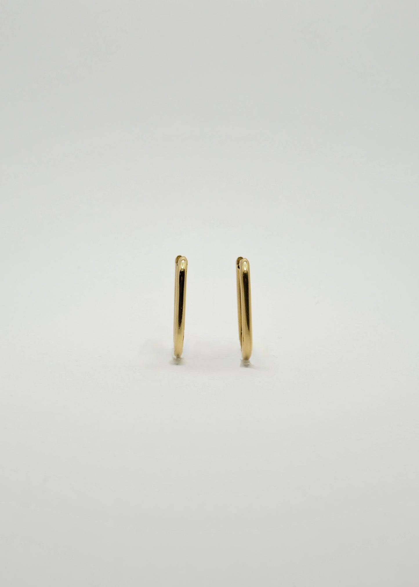 Boucles d'oreilles à clip trombone en acier
