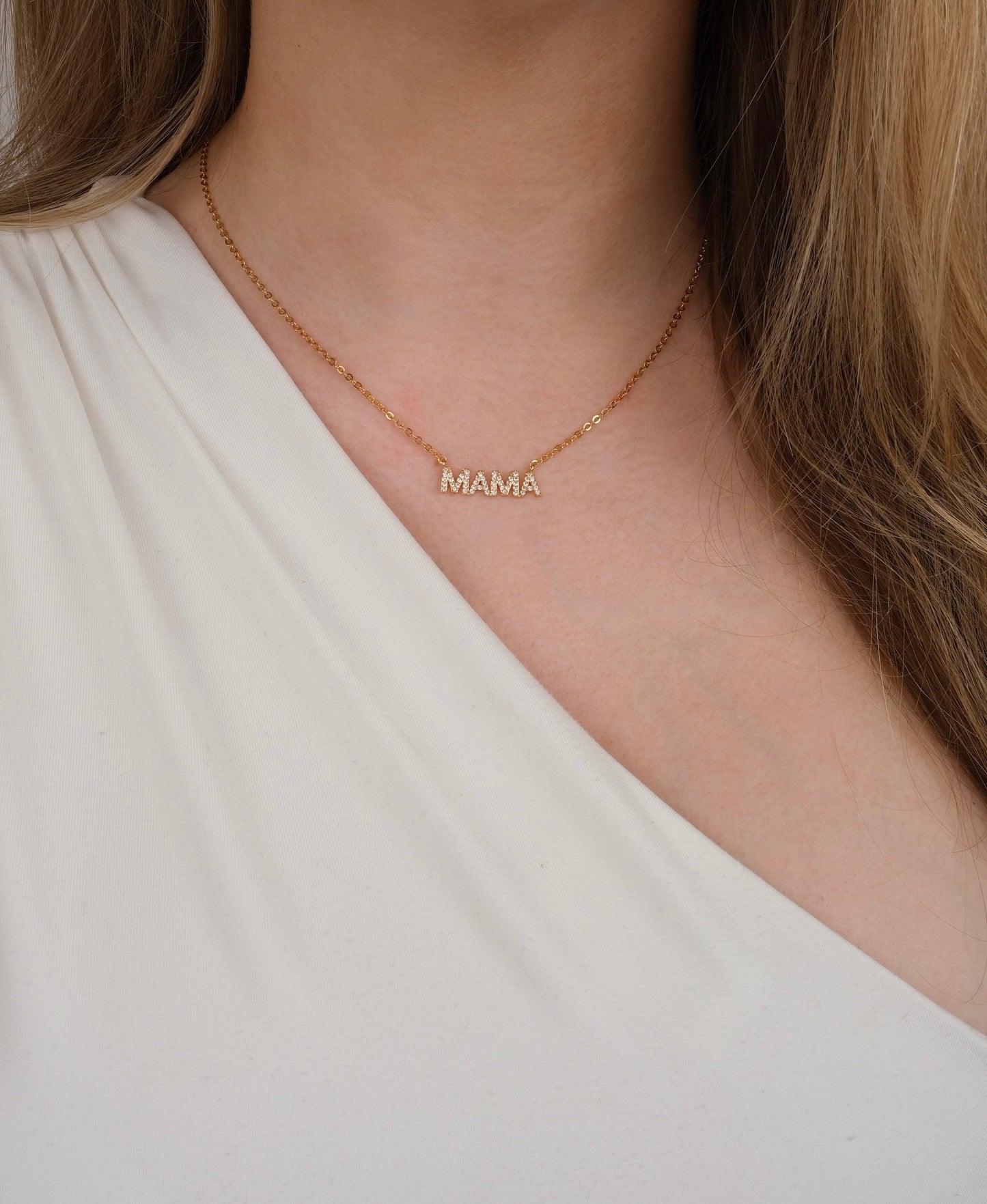 Collier MAMA en cuivre
