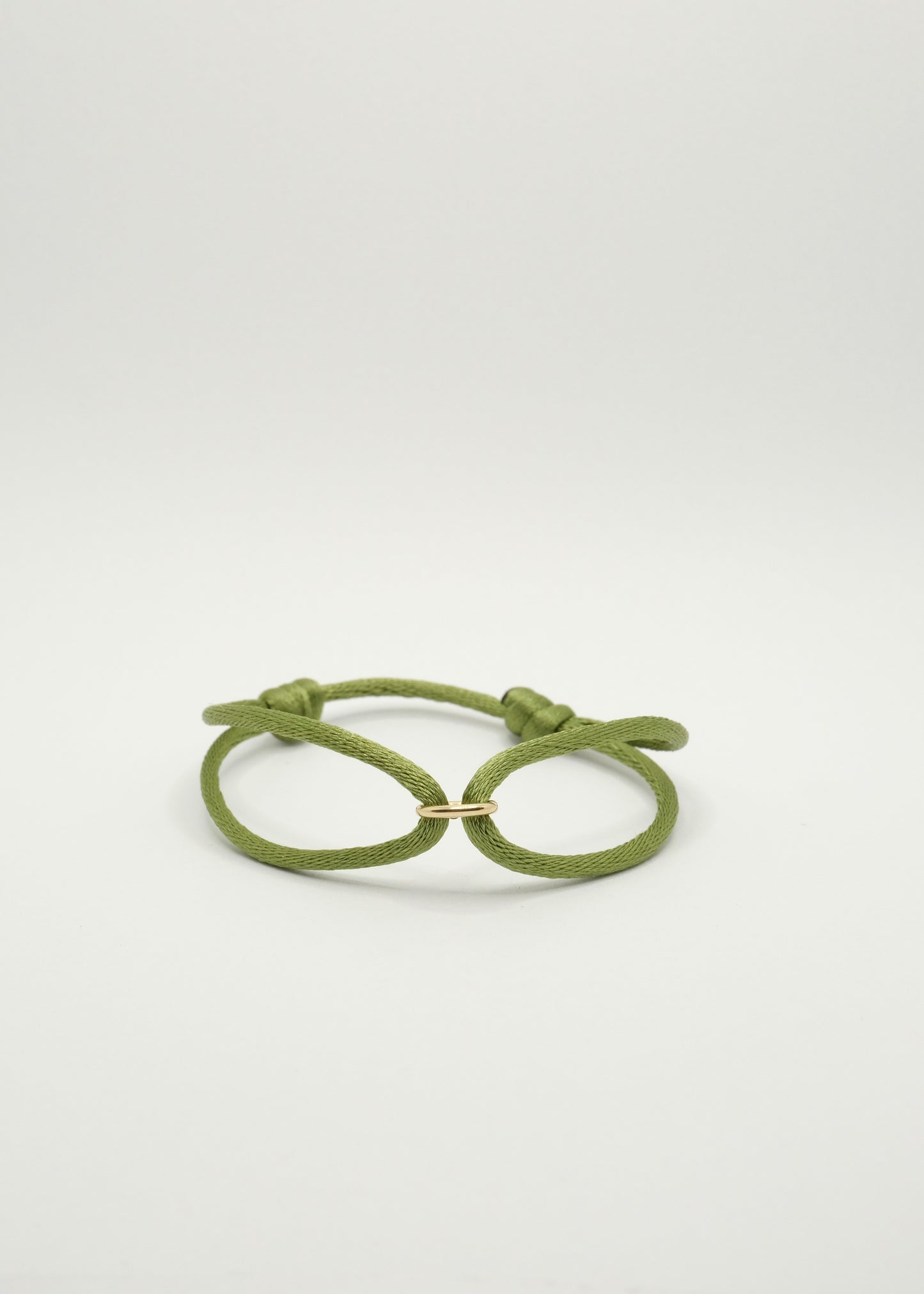 Bracelet sur cordon avec maillon en chaîne d'ancre en or